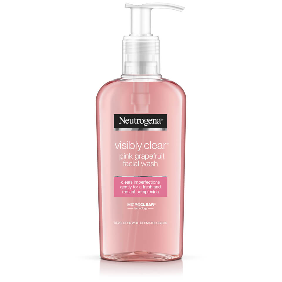 Visibly Clear® Pink Grapefruit Facial Wash 200ml | Neutrogena®