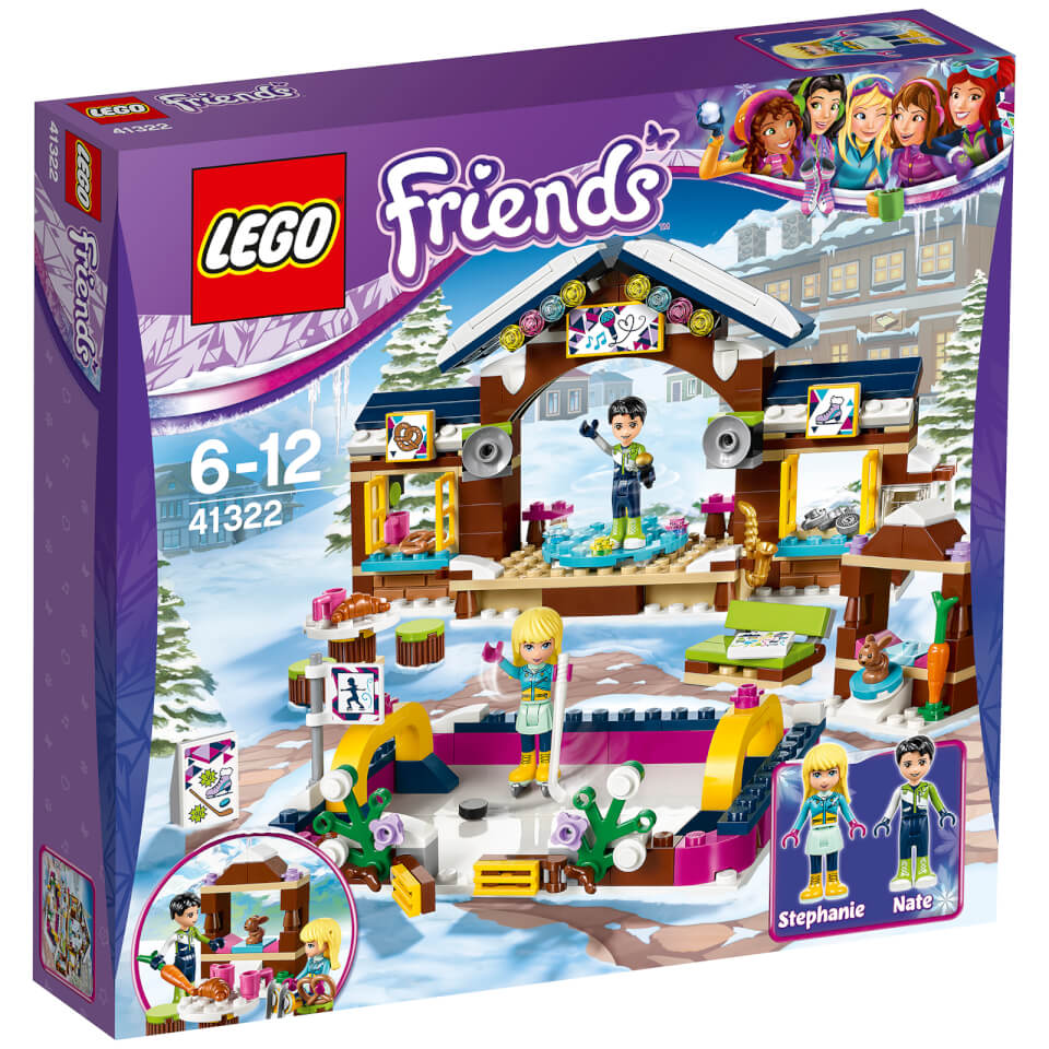 LEGO Friends Winter Holiday Snow Resort Ice Rink (41322) Toys Zavvi UK