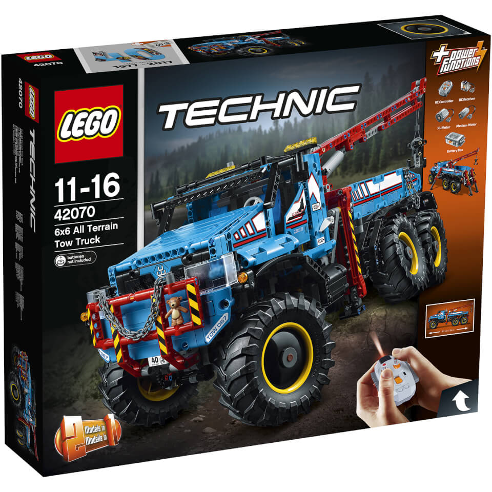 remote control tow truck toy