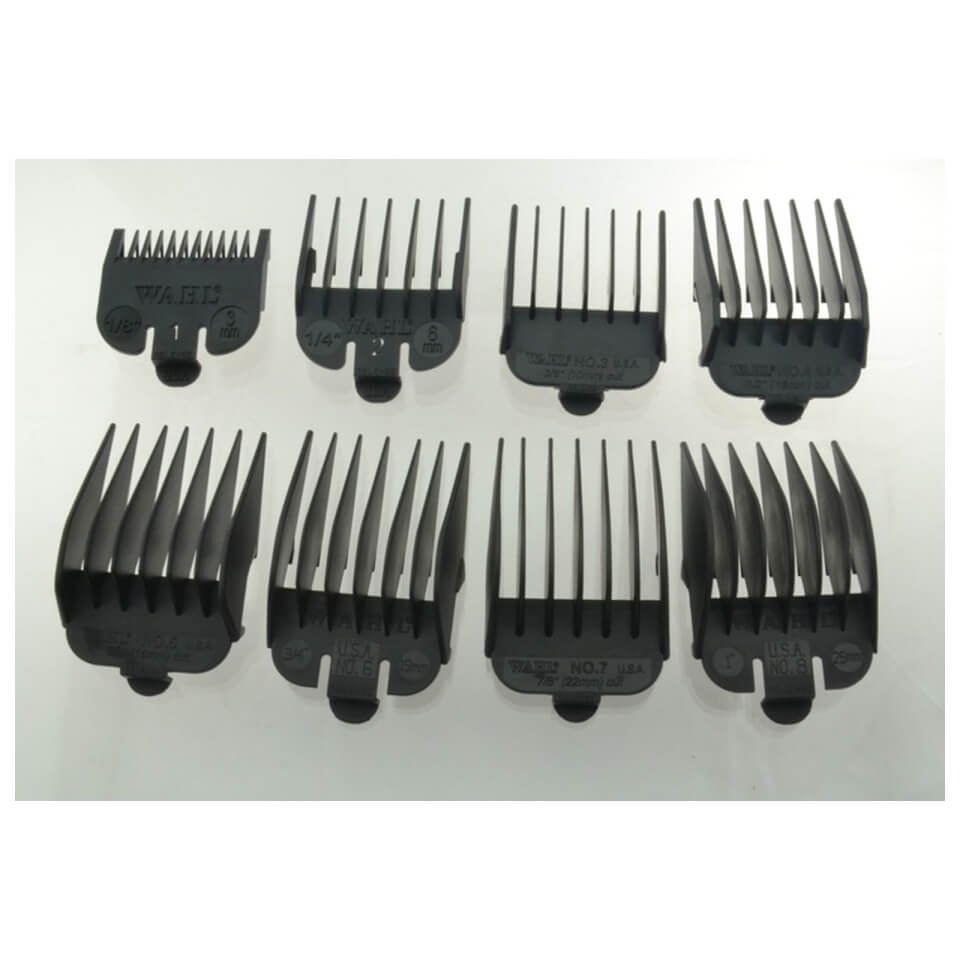 Wahl Plastic Clipper Guide Comb Attachment Size 1-8 | Buy ...