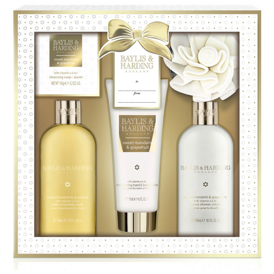 Baylis & Harding Sweet Mandarin and Grapefruit 5 Piece Set Health