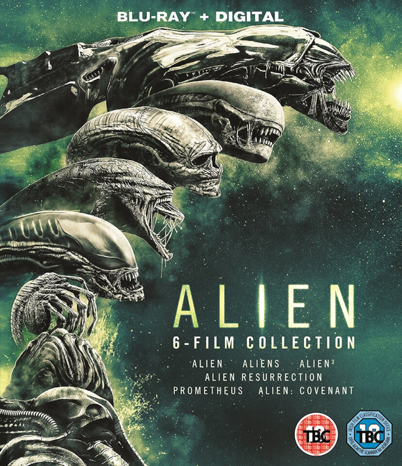 Alien 16 Boxset Bluray Zavvi