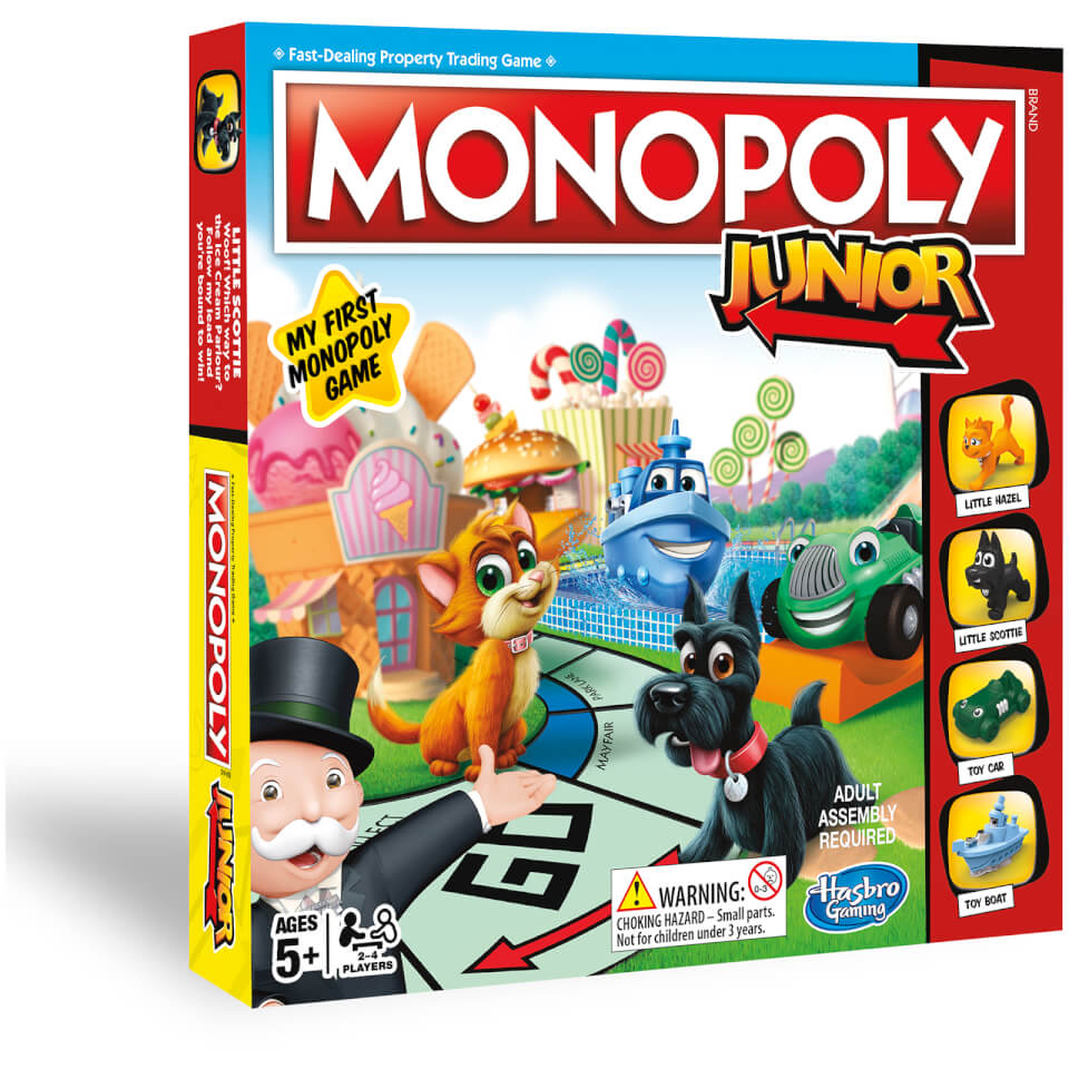 Hasbro Gaming Monopoly Junior Toys
