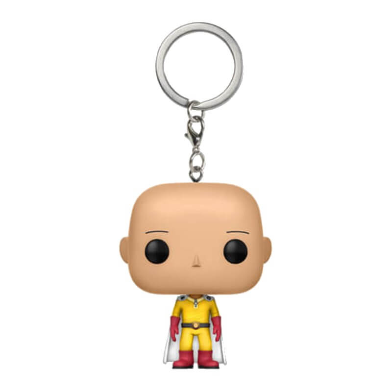 saitama funko keychain