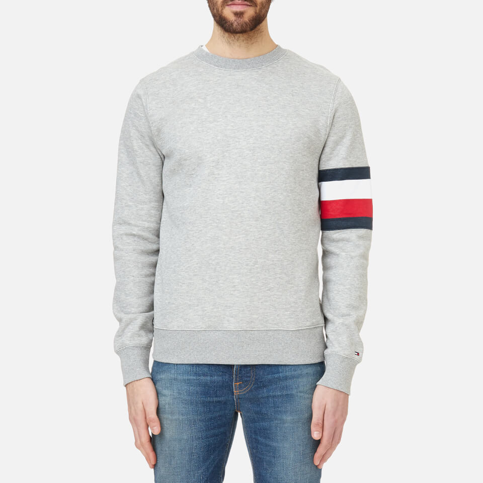 Download Tommy Hilfiger Men's Brody Crew Neck Sweatshirt - Cloud ...
