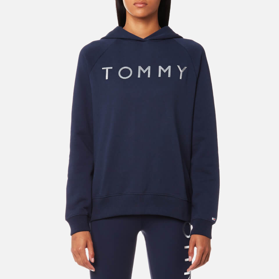 Tommy Hilfiger Women's Heavy Weight Tommy Hoody Peacoat Womens