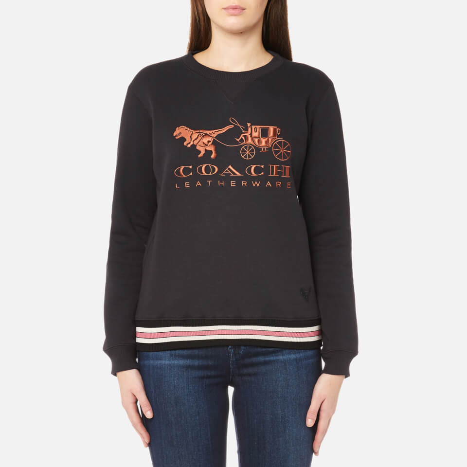 Coach sweatshirt womens clearance