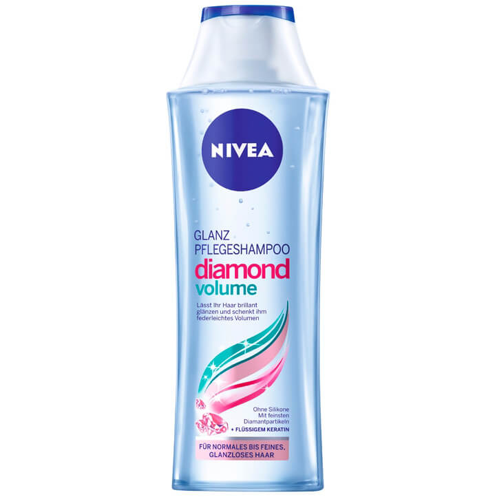 nivea diamond volume glanz pflegeshampoo