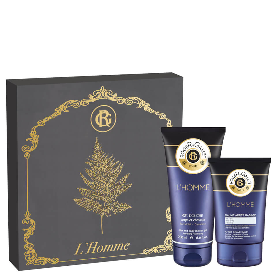 Roger&Gallet L'Homme Mens Gift Set (Worth £21.50) Free Roger&Gallet L'Homme Mens Gift Set (Worth £21.50) Free