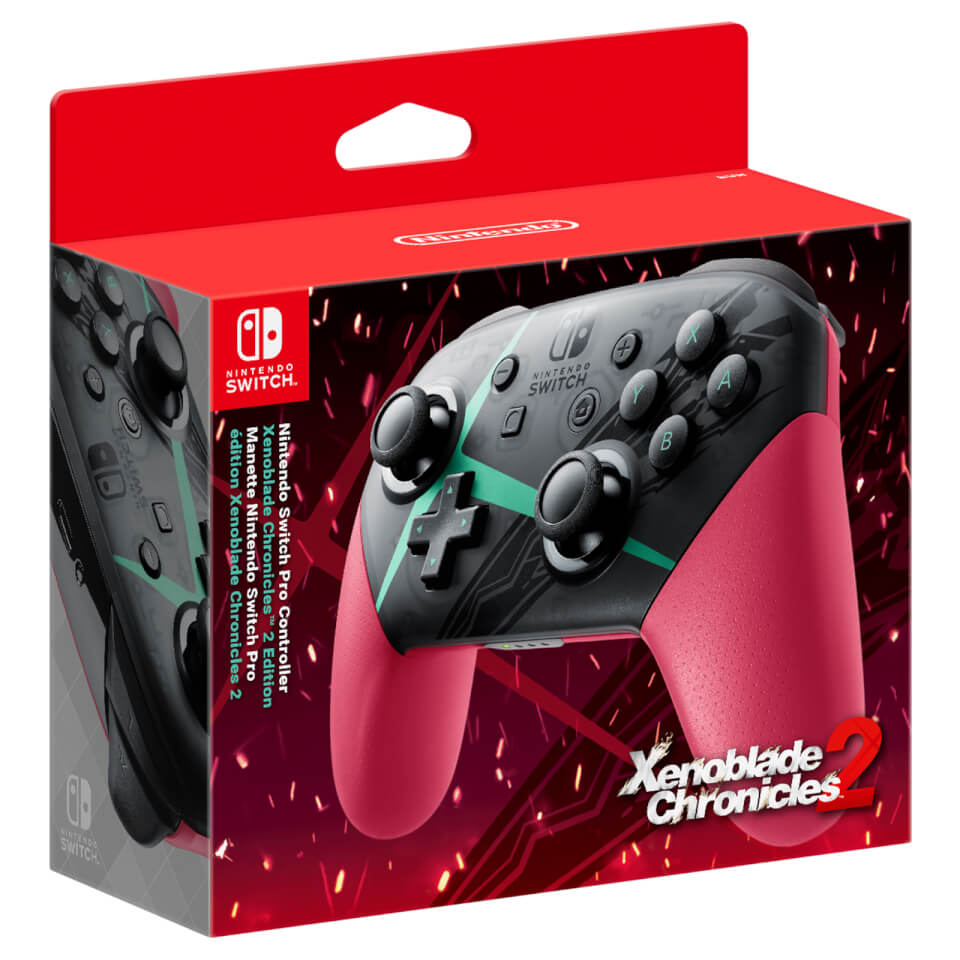 Nintendo Switch Pro Controller Xenoblade Chronicles 2 Edition