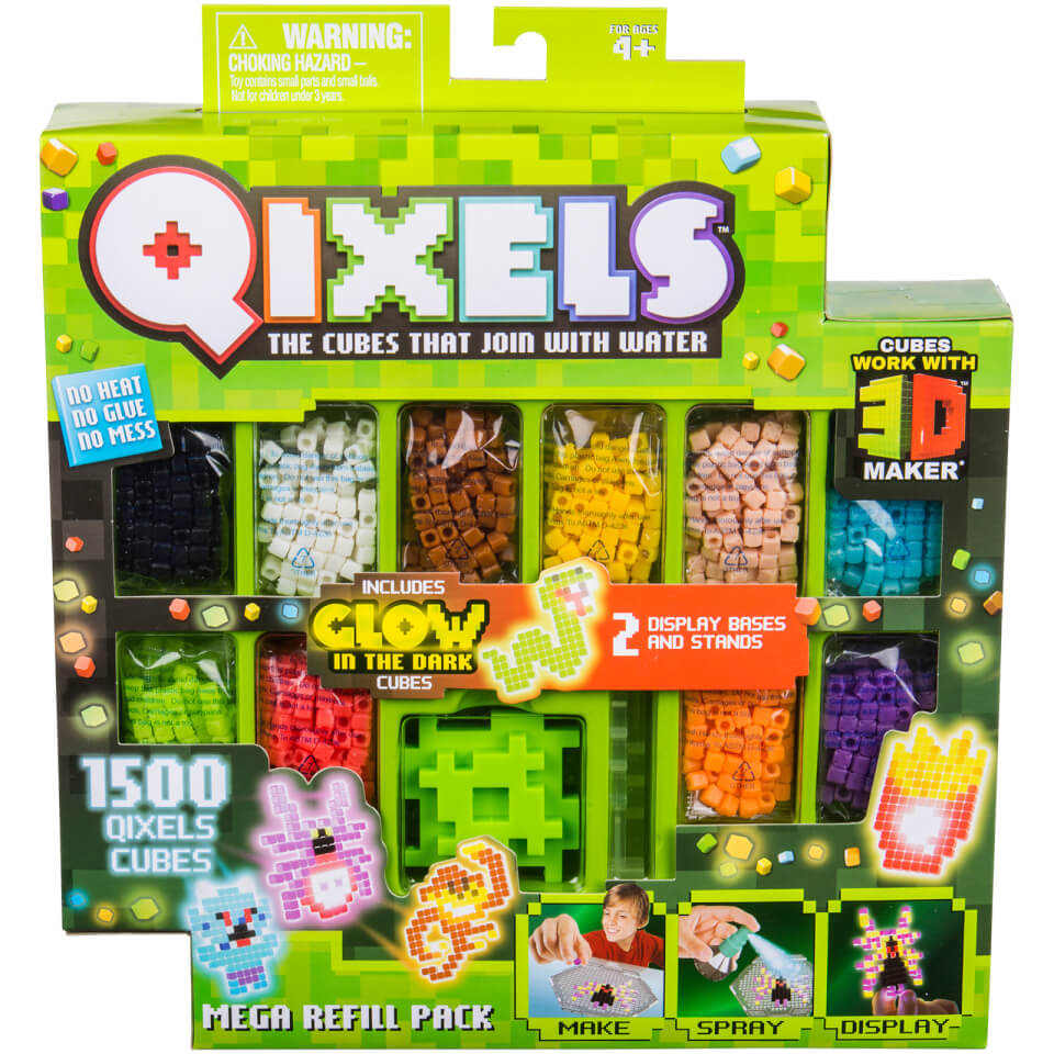 Qixels 3d Mega Refill Pack Toys Zavvi Us
