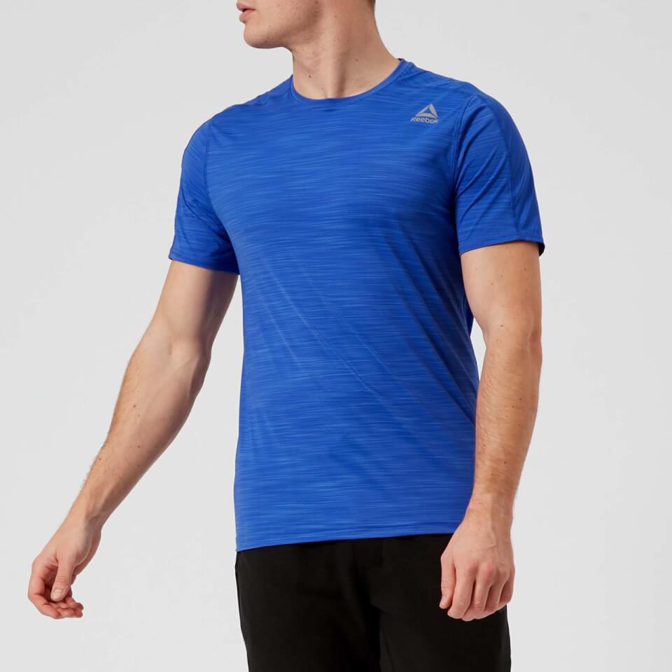 Reebok Men's Activchill Move Short Sleeve T-Shirt - Acid Blue | TheHut.com