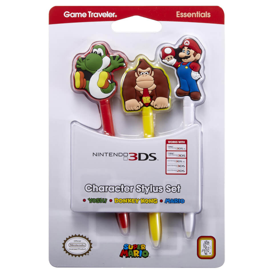 Nintendo 3DS Character Stylus Set Nintendo Official UK Store