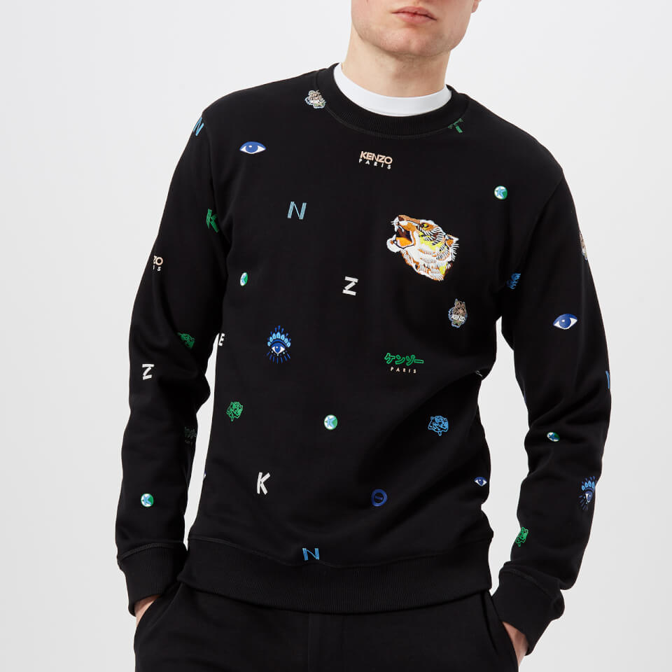 kenzo t shirt multi icon