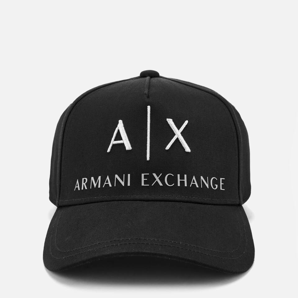 Armani Exchange Men's Logo Cap - Black Mens Accessories | TheHut.com