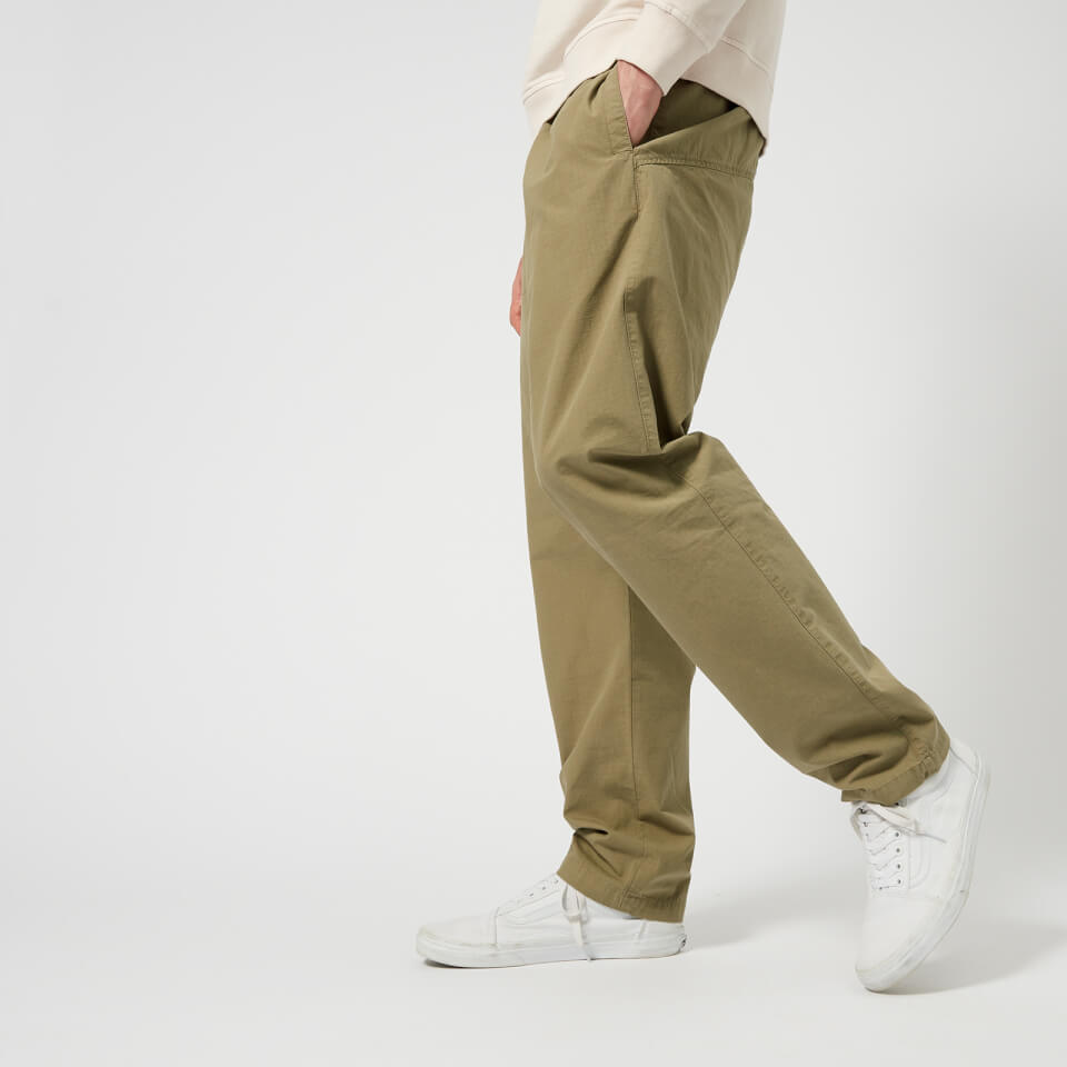 YMC Men's Skate Pants - Olive - Free UK Delivery Available