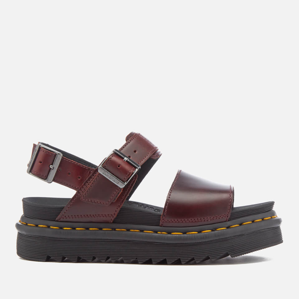 Dr Martens Women S Voss Double Strap Leather Sandals Charro Free Uk Delivery Allsole