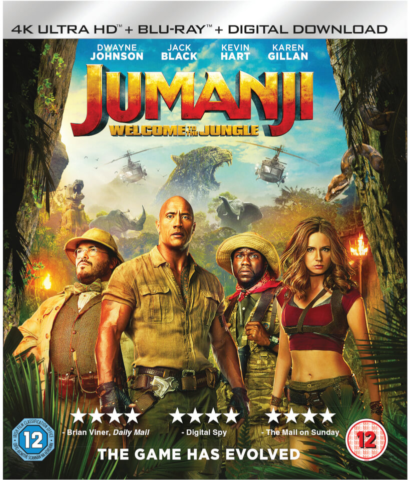 Jumanji 2 Dvd Jumanji 2 Dvd