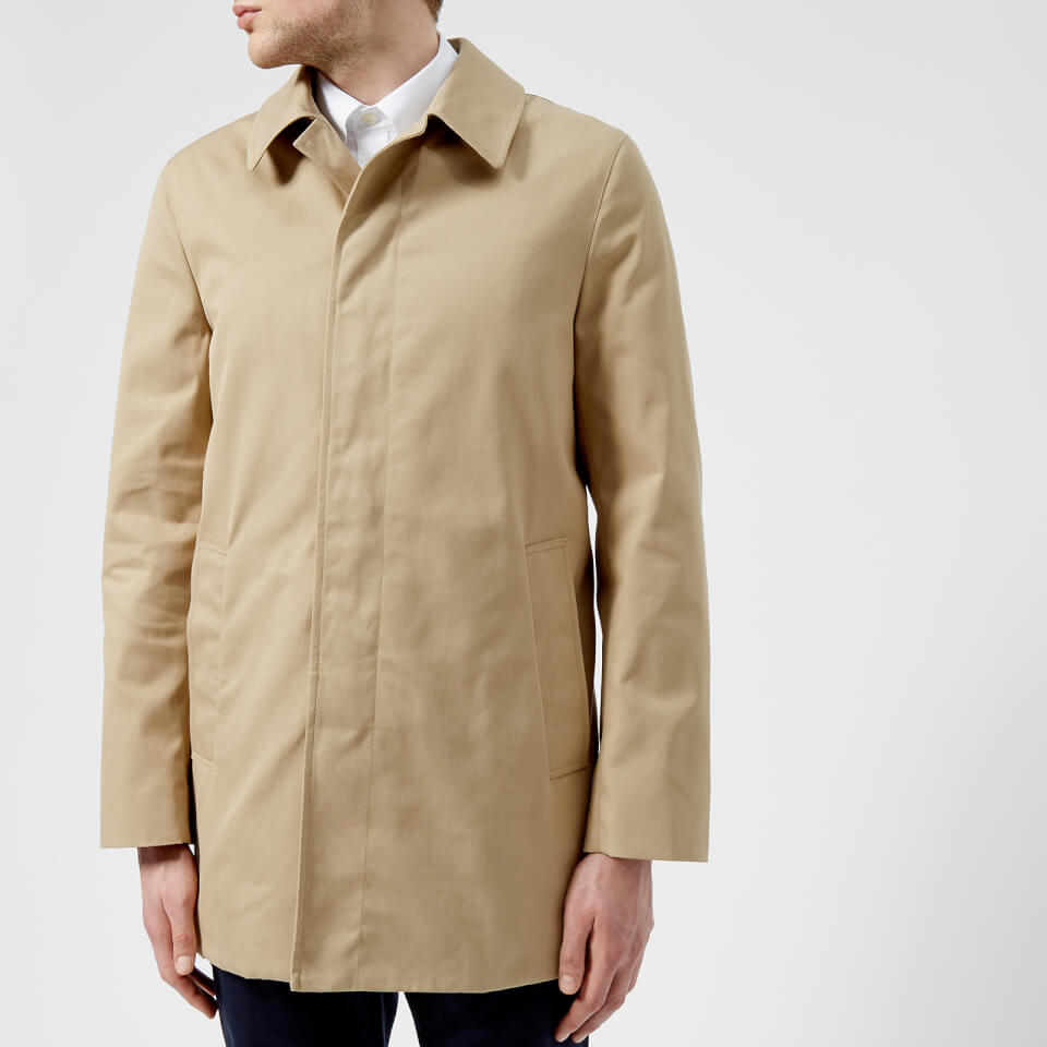 Aquascutum Men S Berkeley Sb Raincoat Camel Thehut De