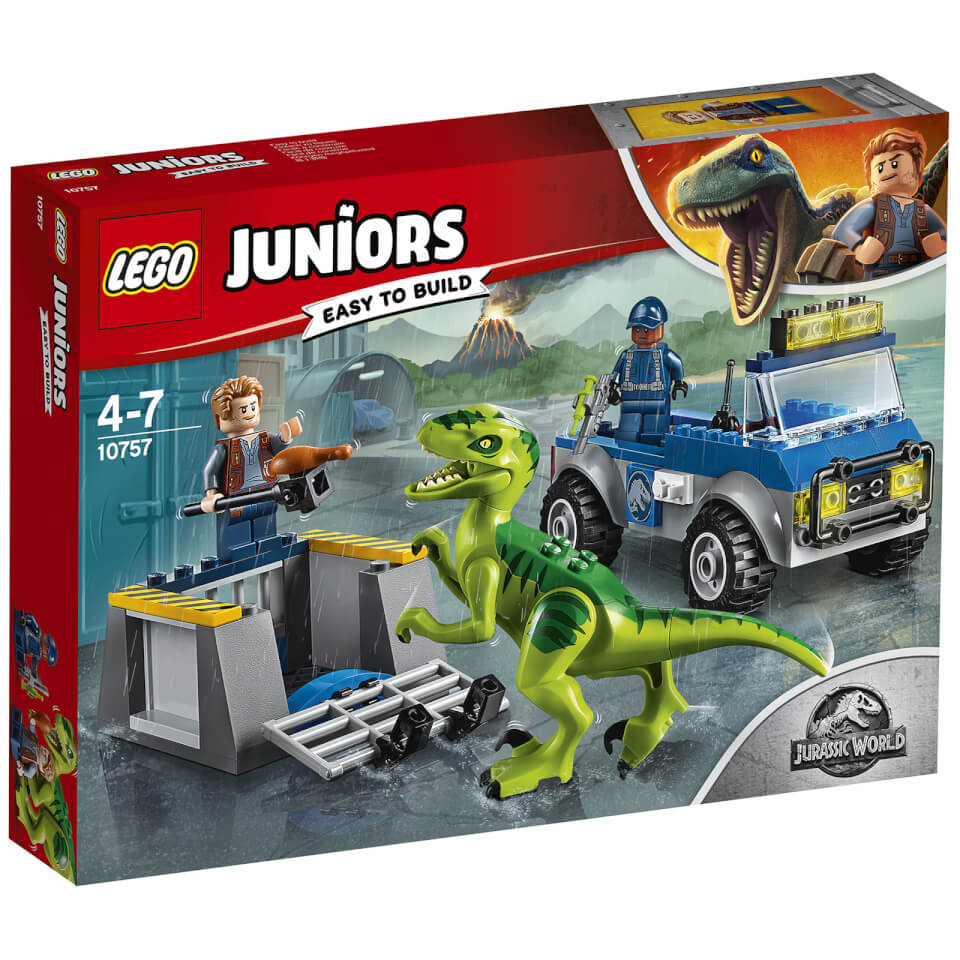 Lego Juniors Jurassic World Raptor Rescue Truck 10757