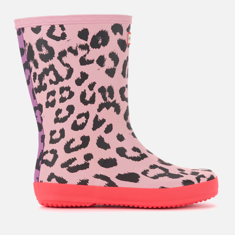 leopard print hunter wellies