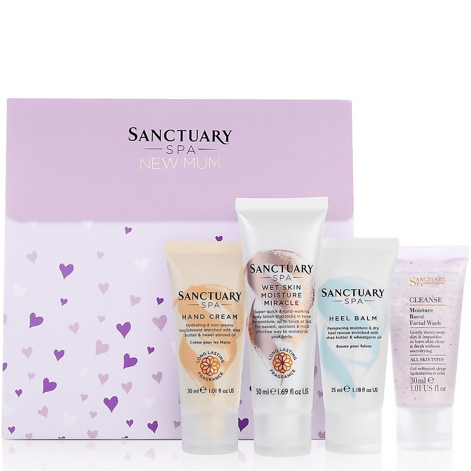sanctuary spa mum to be pamper jar