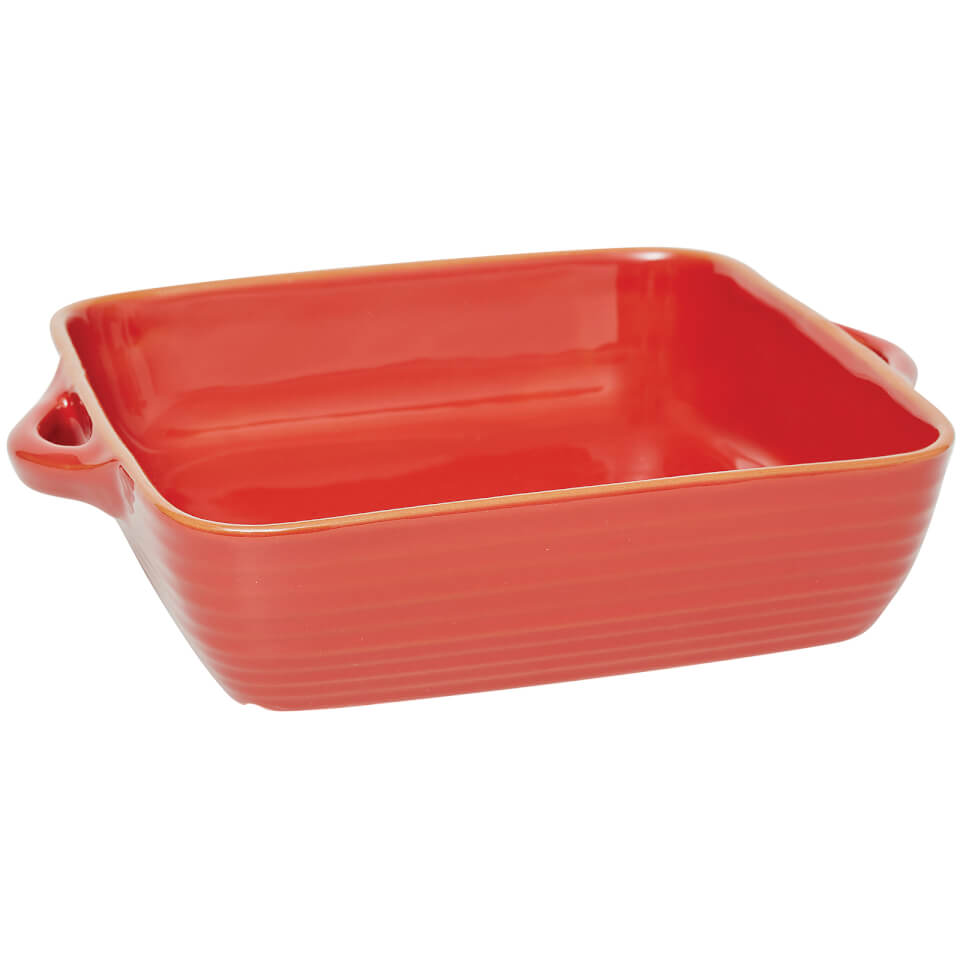 Jamie Oliver Terracotta 23cm X 23cm Baking Dish Rustic Red Jamie