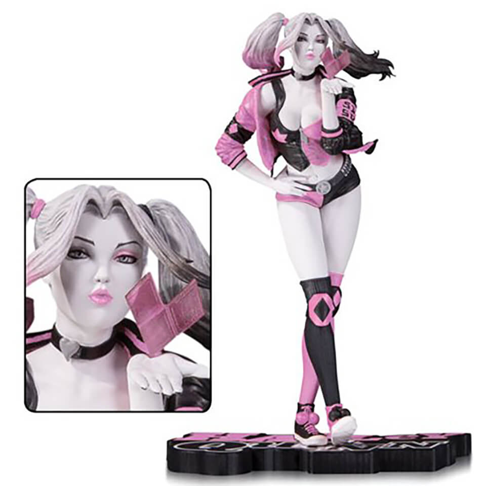 Harley Quinn Pink, White and Black Valentine's Variant by ...