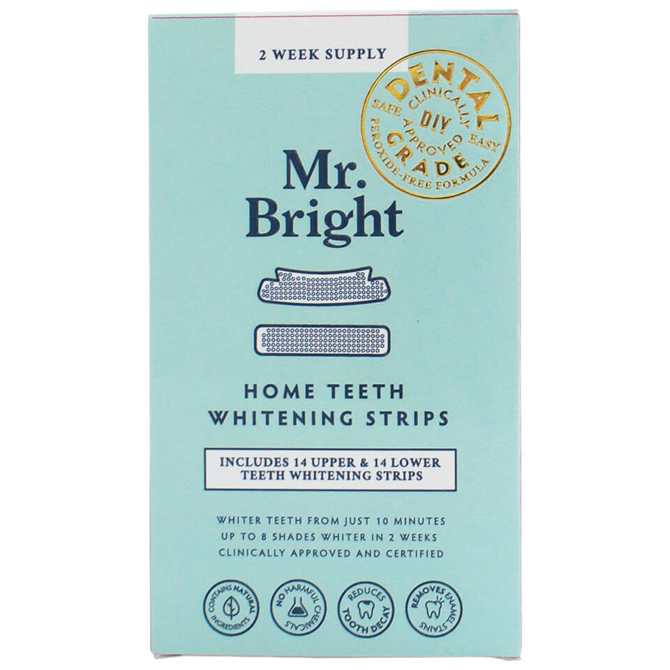 Отбеливающие полоски Mr. Bright Whitening Strips.
