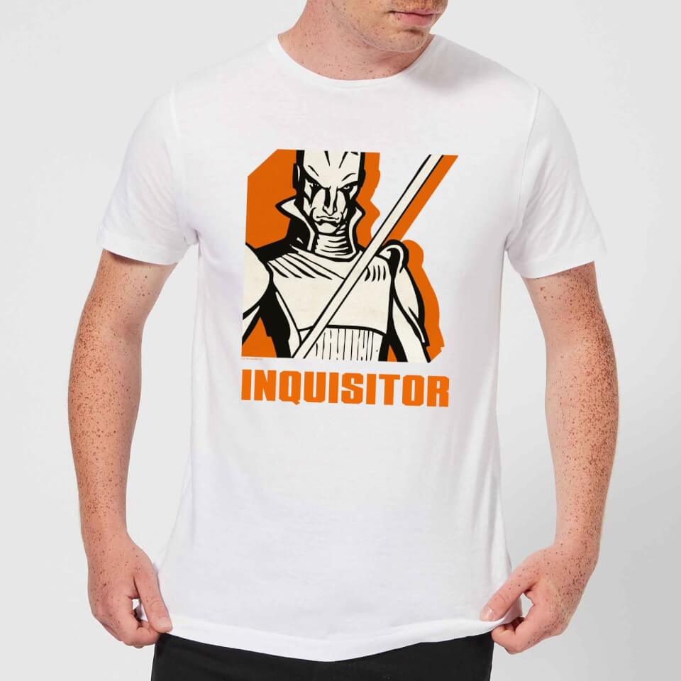 Star Wars Rebels Inquisitor Men S T Shirt White Clothing Zavvi Us