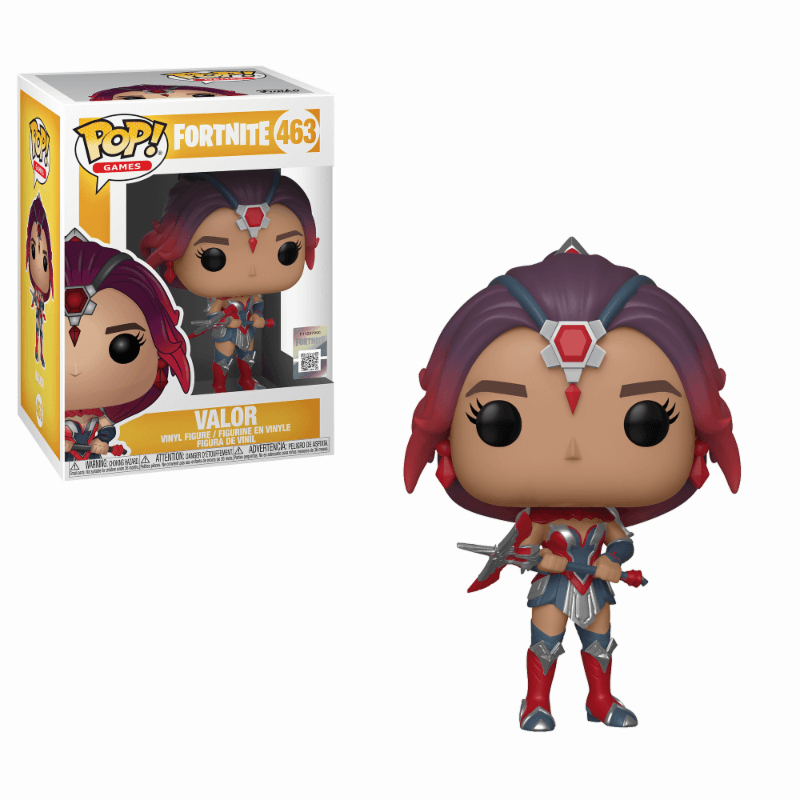 fortnite valor pop vinyl figure description - fortnite pop figure