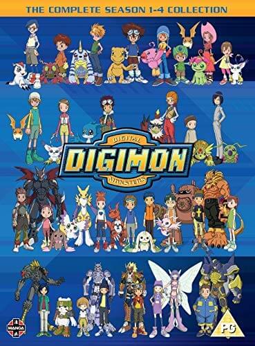 Digimon: Digital Monsters Season 1-4 DVD | Zavvi