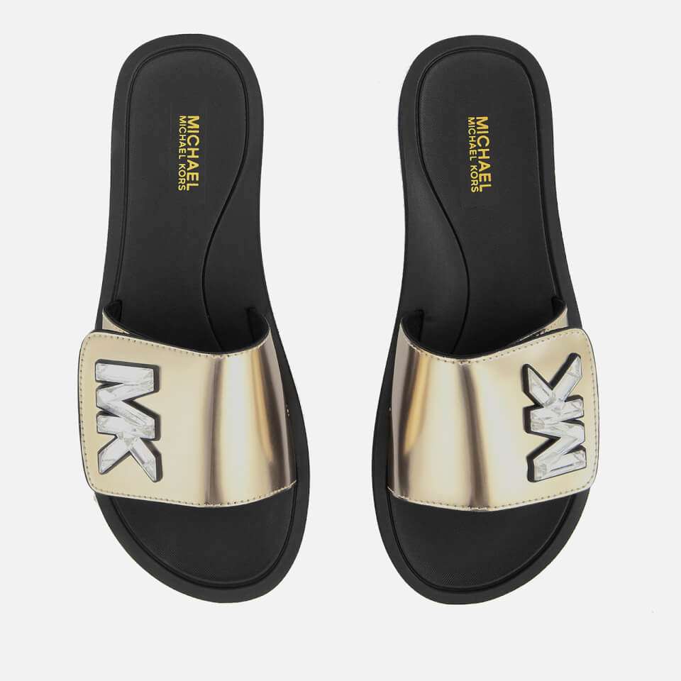 michael kors slides on sale