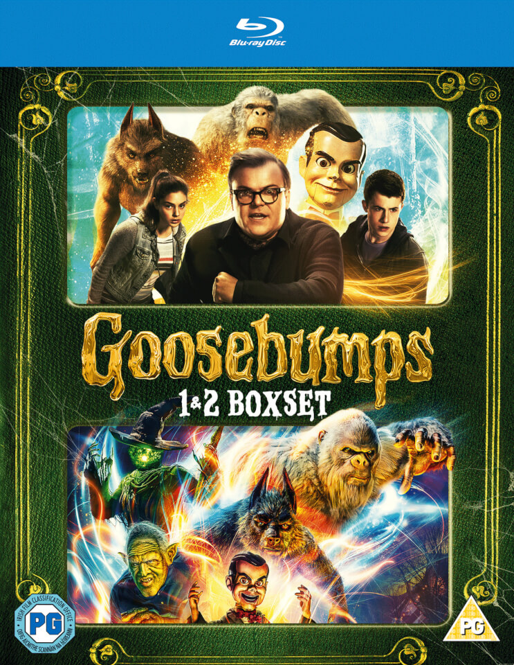Goosebumps 1&2 Bluray Zavvi UK