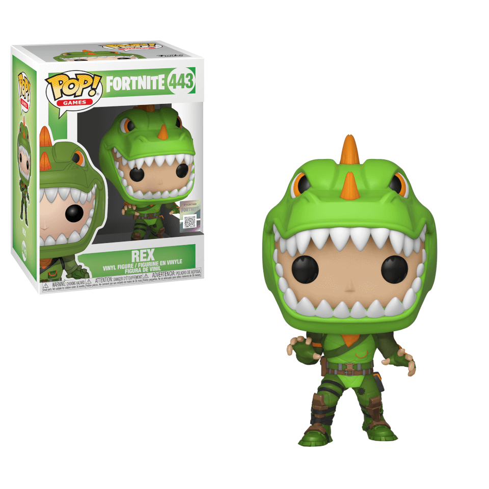 Fortnite Rex Pop! Vinyl Figure | Pop In A Box US
