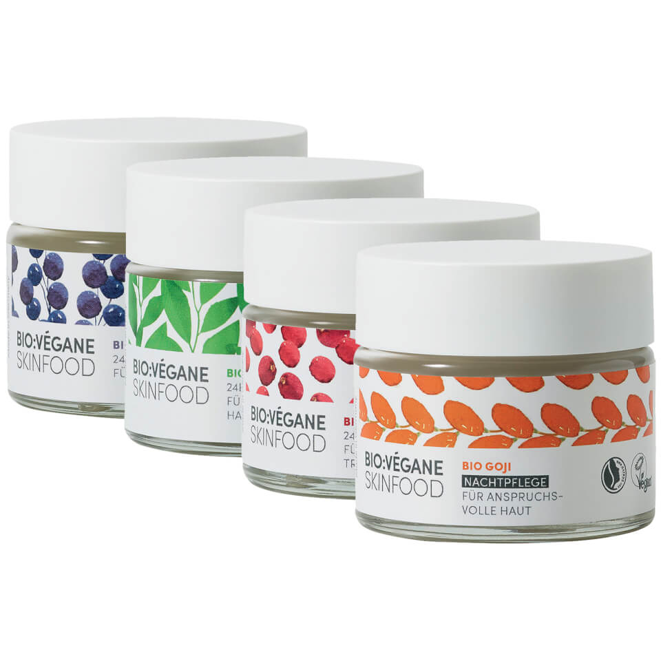 Bio Vegane Skinfood Cranberry 24h Pflege Bio Acai 24h Pflege Goji Tagespflege Bio Gruntee 24h Pflege Glossybox Us All products mentioned and reviewed on this blog are of my personal opinions. glossybox