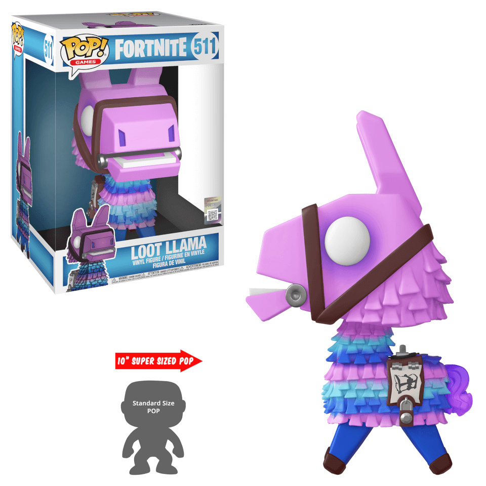 Fortnite Loot Llama 10inch Pop! Vinyl Figure | Pop In A Box US