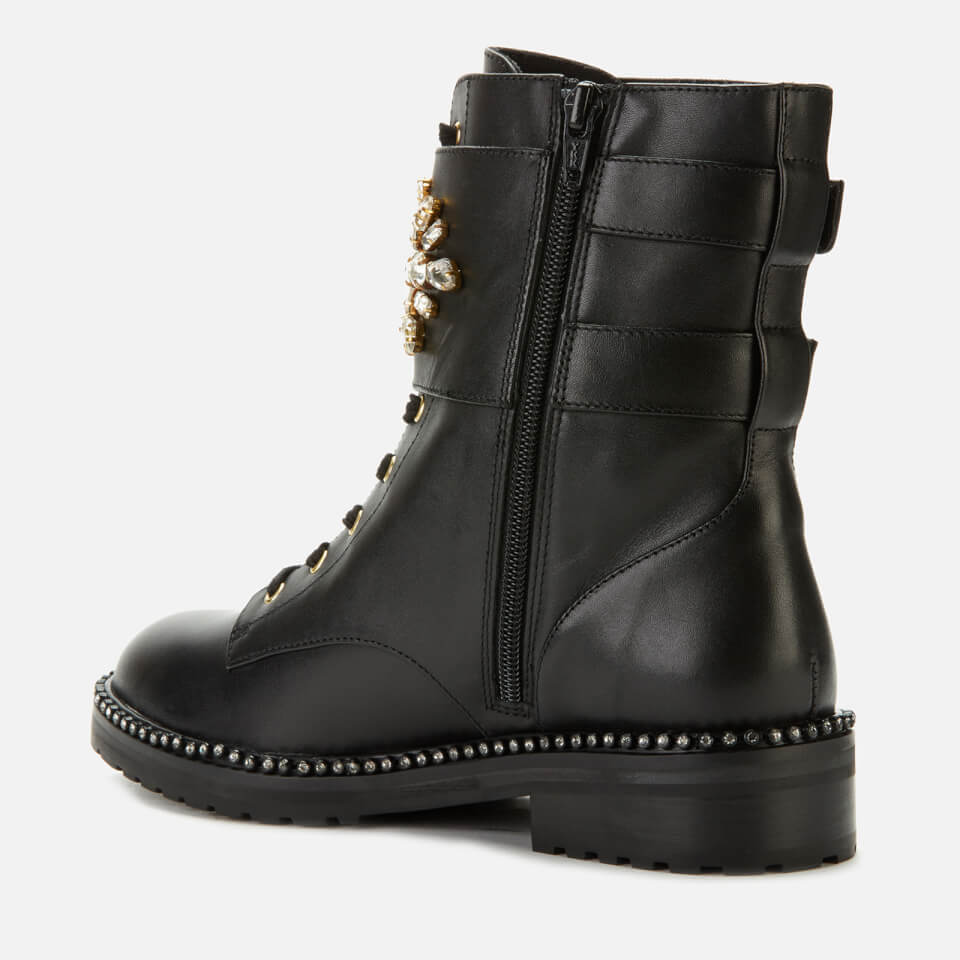 kurt geiger stoop biker boots