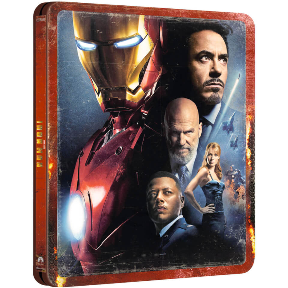 Iron Man 4k Ultra Hd Includes 2d Blu Ray Zavvi Exclusive Steelbook 78b