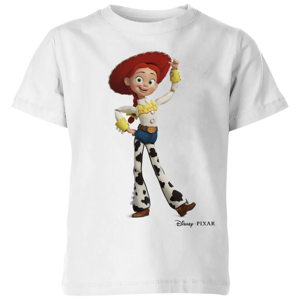 Toy Story 4 Jessie Kids' T-Shirt - White Clothing - Zavvi UK