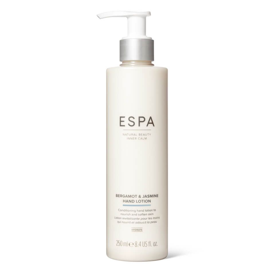 Espa Bergamot And Jasmine Hand Lotion 250ml Free Shipping Lookfantastic