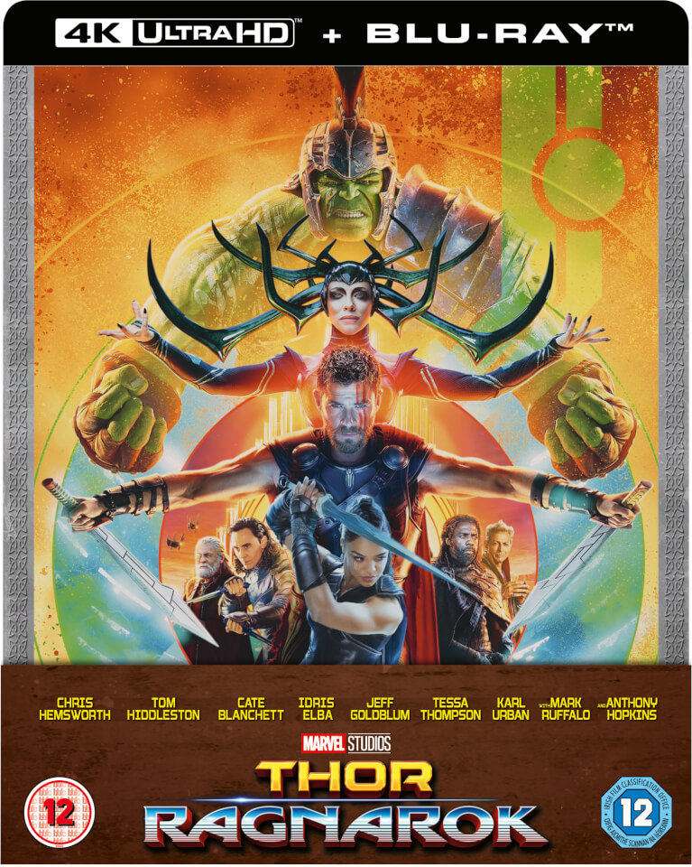 Thor Ragnarok 4k Ultra Hd Includes 2d Blu Ray Zavvi Exclusive Steelbook Blu Ray Zavvi Uk