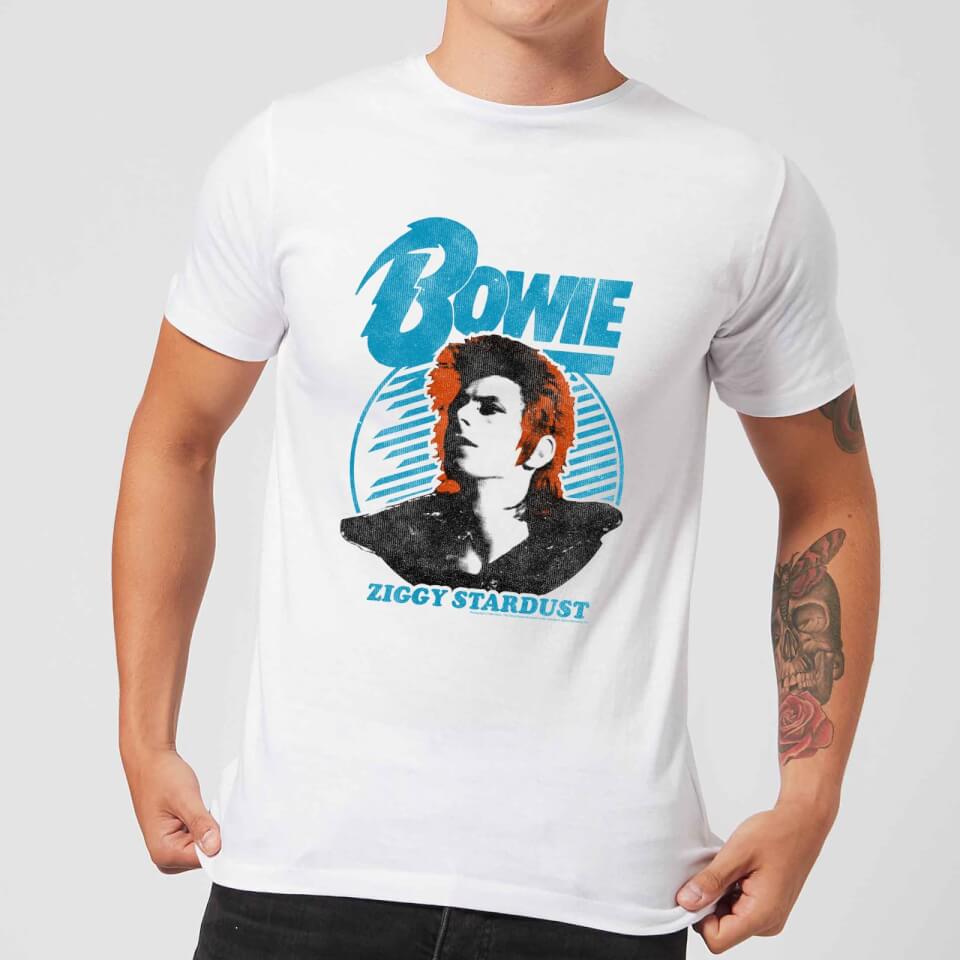 David Bowie Ziggy Stardust Orange Hair Men S T Shirt White