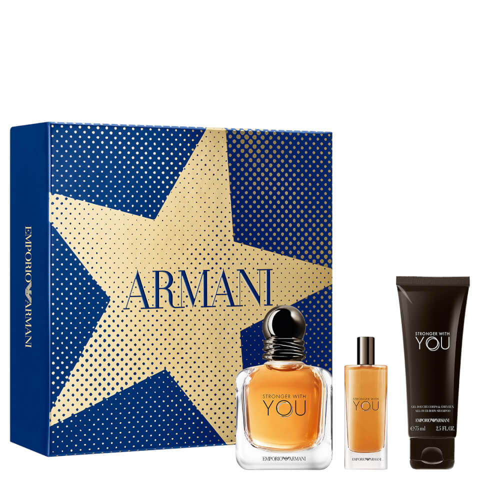 giorgio armani stronger with you gift set