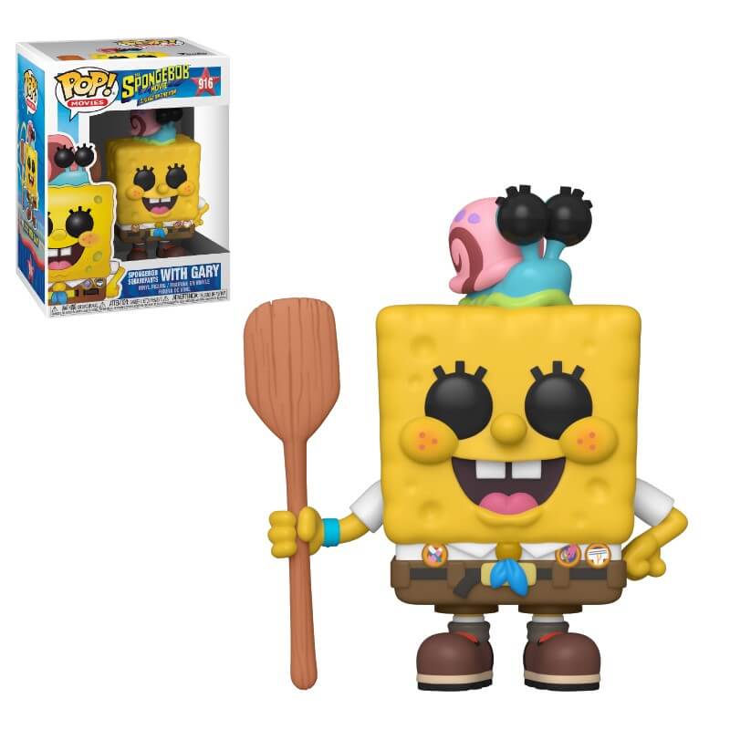 spongebob pop figure