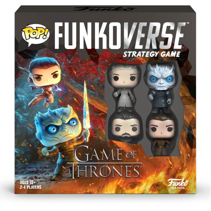 Funkoverse Game Of Thrones Strategy Game 4 Pack Pop In A Box Uk