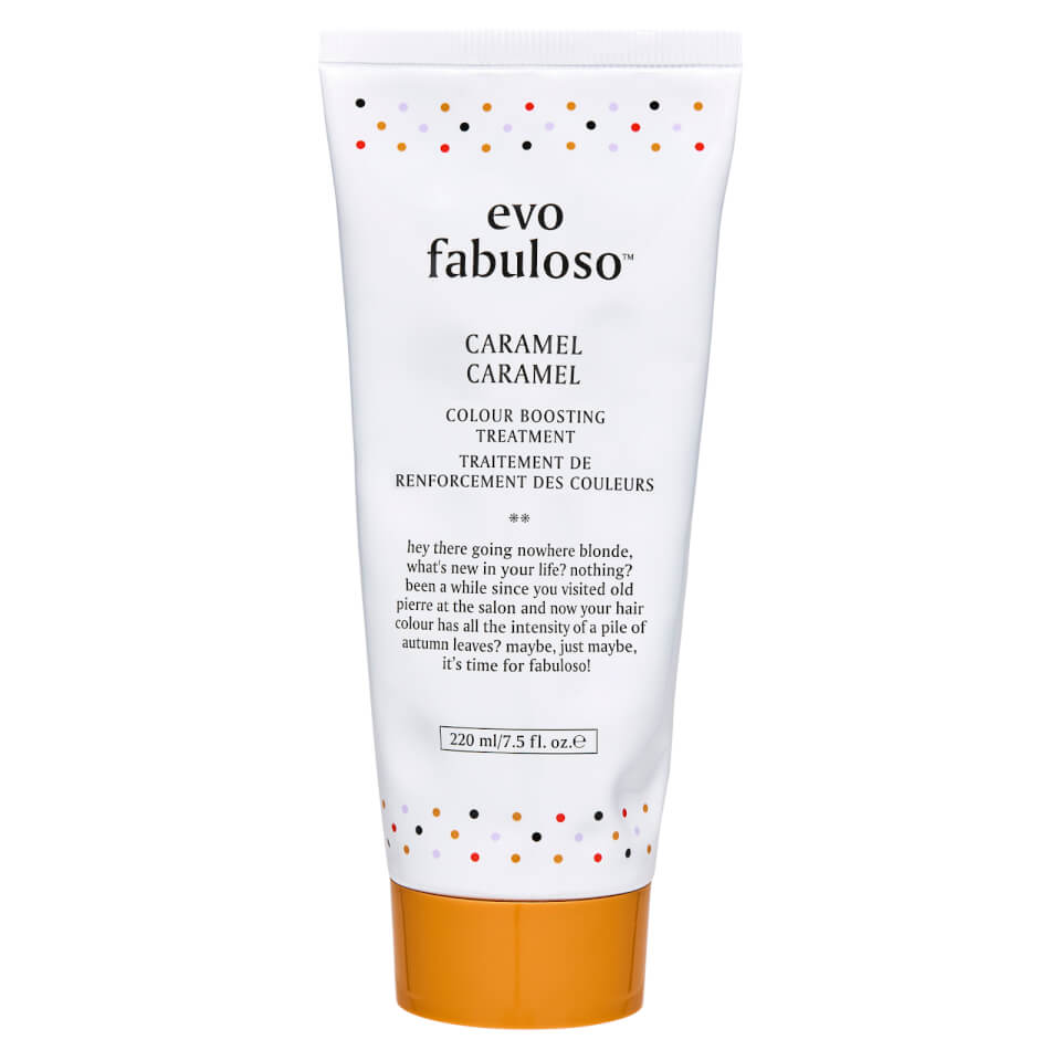 Evo Fabuloso Caramel Colour Boosting Treatment 220ml Skinstore