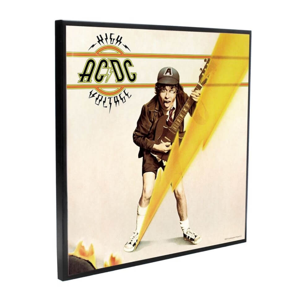 Ac Dc High Voltage Crystal Clear Pictures Wall Art Merchandise Zavvi Uk