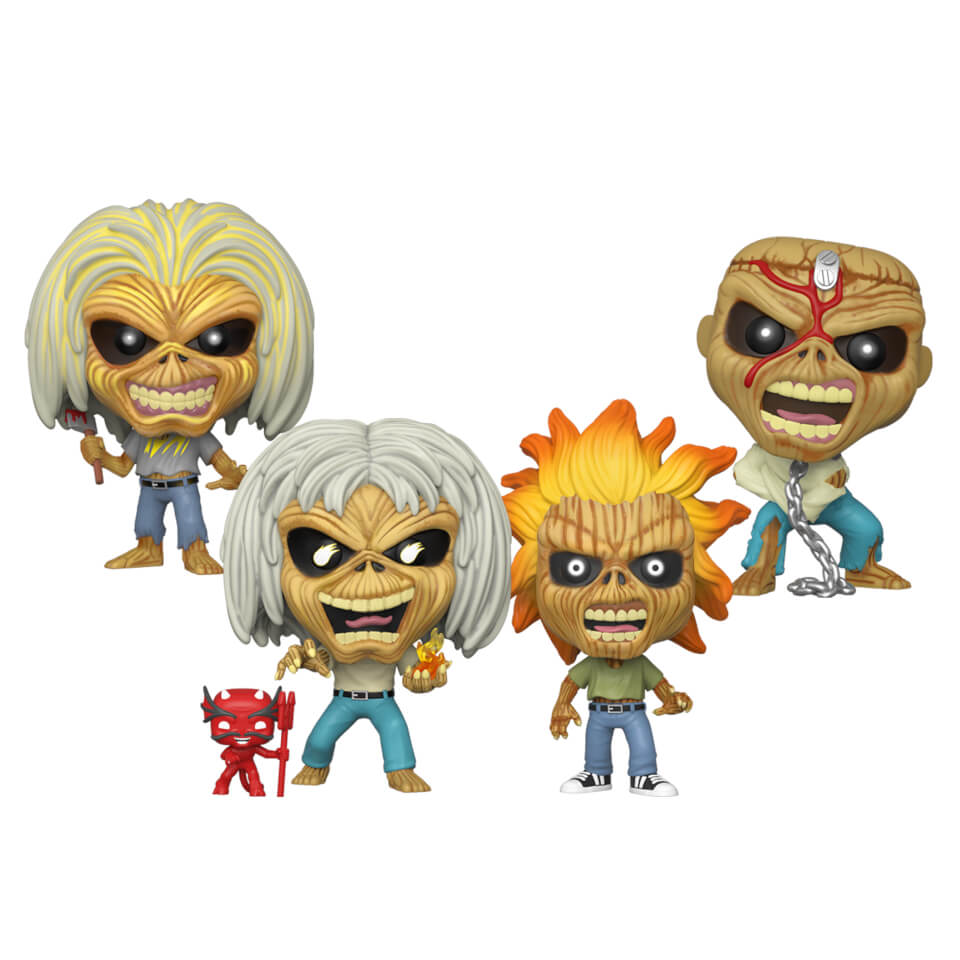 iron maiden pop vinyl set