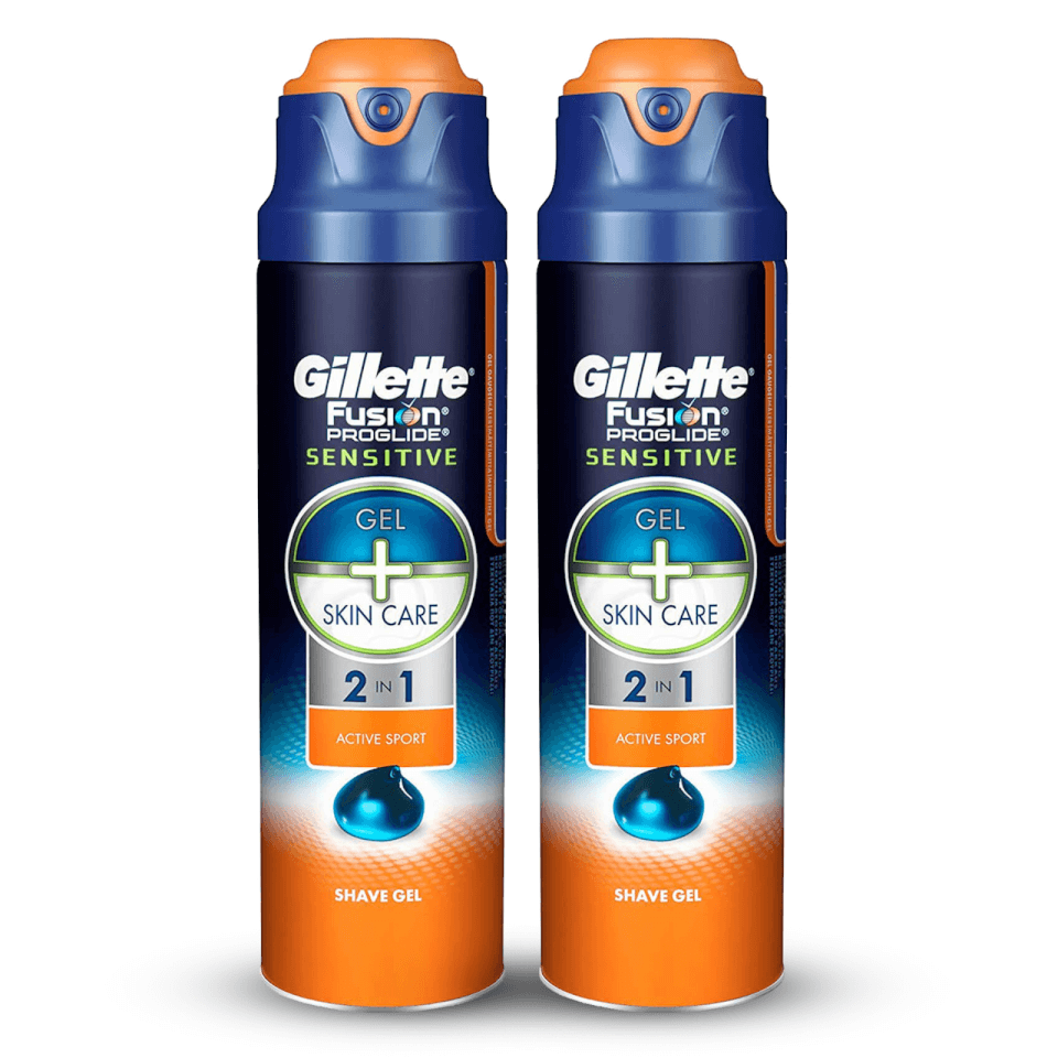 Gillette Fusion Proglide Sensitive Gel 2 In 1